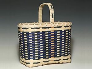 Photo of Billie Ruth Sudduth's Salem Basket in Blue and Green